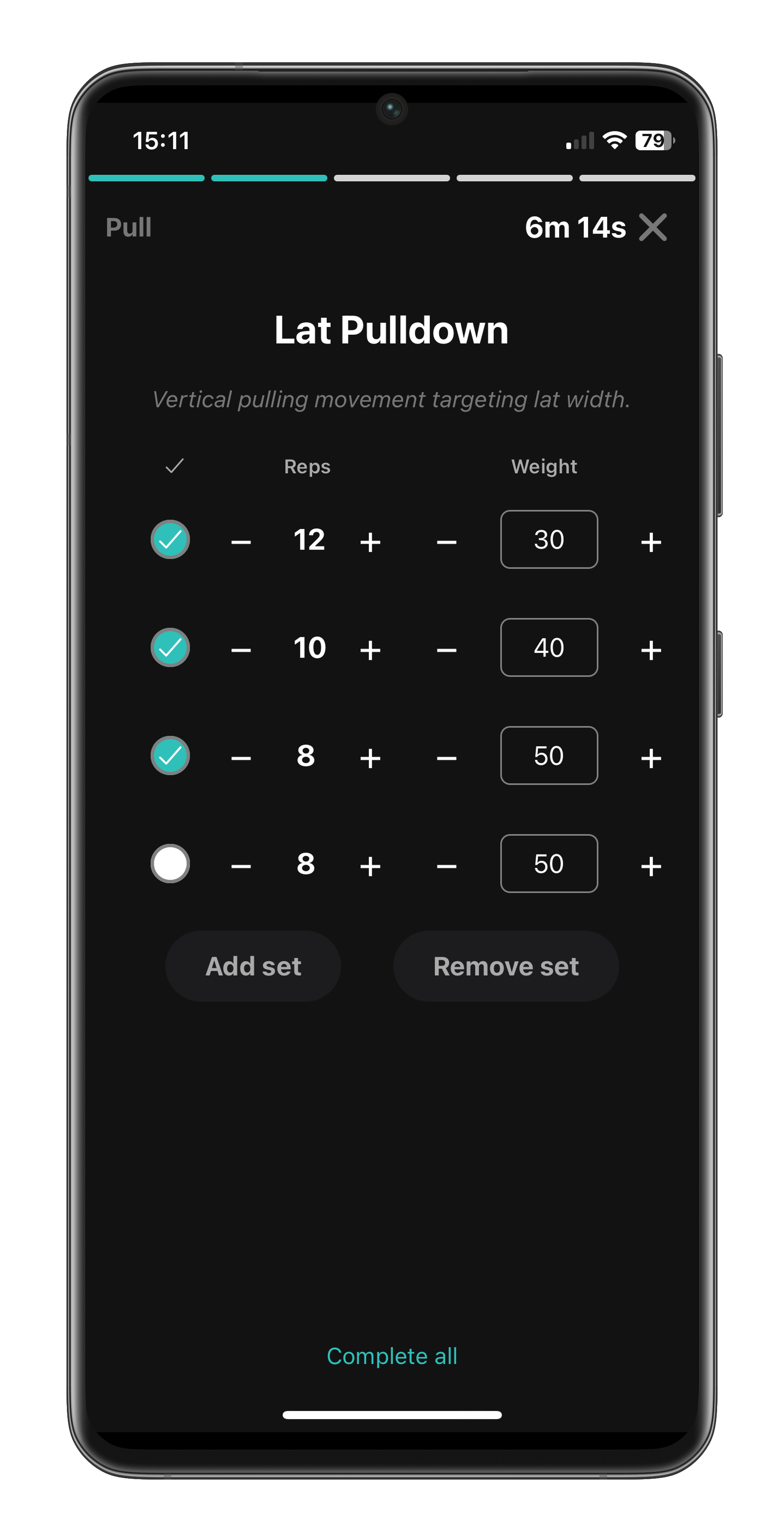 Alero Workout Player